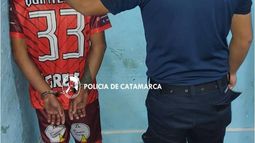 Arrestado. En Comisaría Octava.