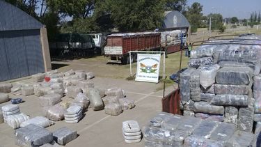 Secuestran millones en mercadería