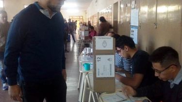 “Es la primera vez que soy candidato y me da mucha emoción”