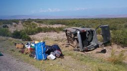 Terrible accidente en la quebrada de la Cébila: un bebé murió