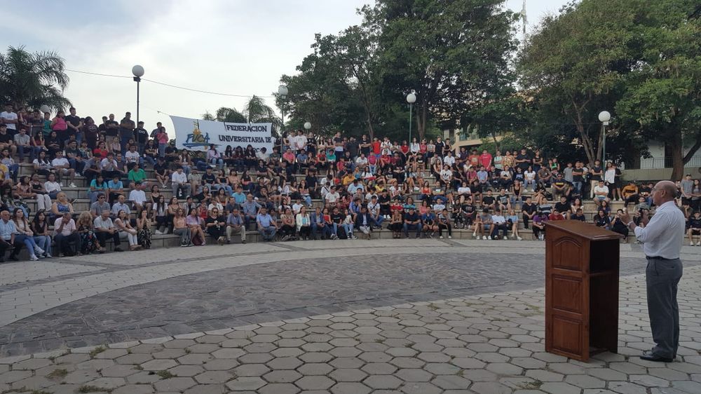 Carlos Savio brindó el discurso de bienvenida.&nbsp;