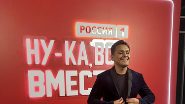 Nicolás Reyna finalista de un programa musical en Moscú