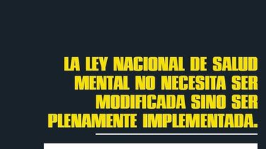 salud mental: criticas a las modificaciones que plantea la ley omnibus