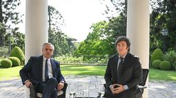 Milei dijo que la charla con Fernández fue muy productiva