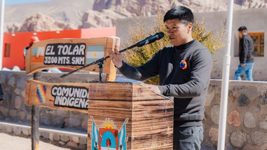 cacique gordillo: ya no tendremos que llevar a nuestros enfermos en los hombros