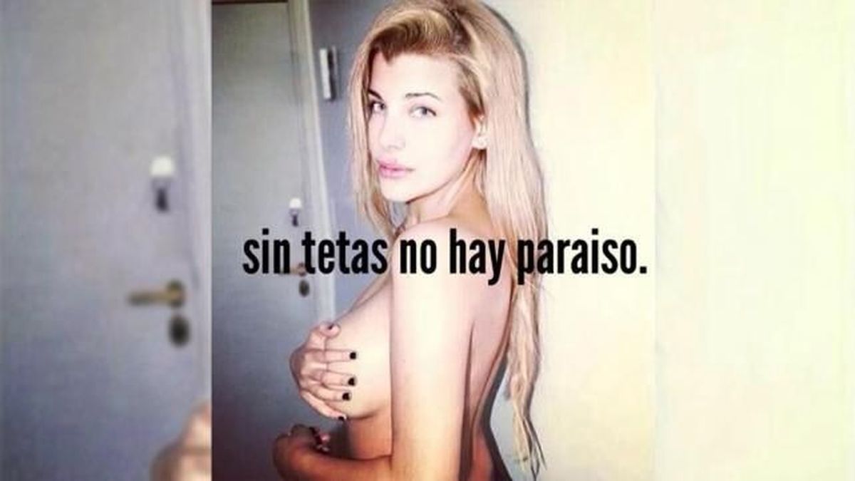 El topless de Charlotte Caniggia que da qué hablar en Twitter