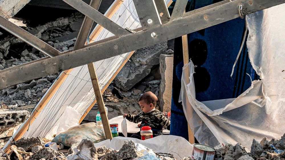 La grave situación de los niños en Franja de Gaza.&nbsp;
