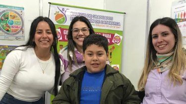 El Colegio de Nutricionistas en la Fiesta del Poncho
