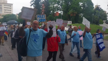 jubilados volvieron a marchar
