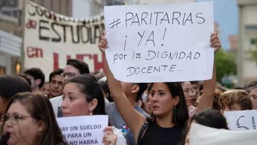 Docentes Autoconvocados. Se movilizarán el próximo miércoles.