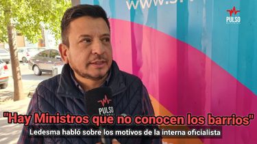 Hay ministros que no conocen los barrios