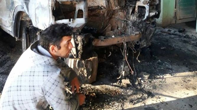 Incendio consumió todas las pertenencias de una familia
