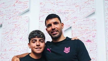 benjamin agüero se sumo a las inferiores de un club argentino
