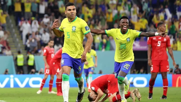 sin ney, brasil derroto a suiza y se metio en octavos