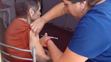 Acciones. En la primera semana del año se vacunaron 13 manzanas.