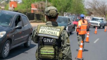 liberaron al policia que habia sido encontrado con droga en un control de gendarmeria