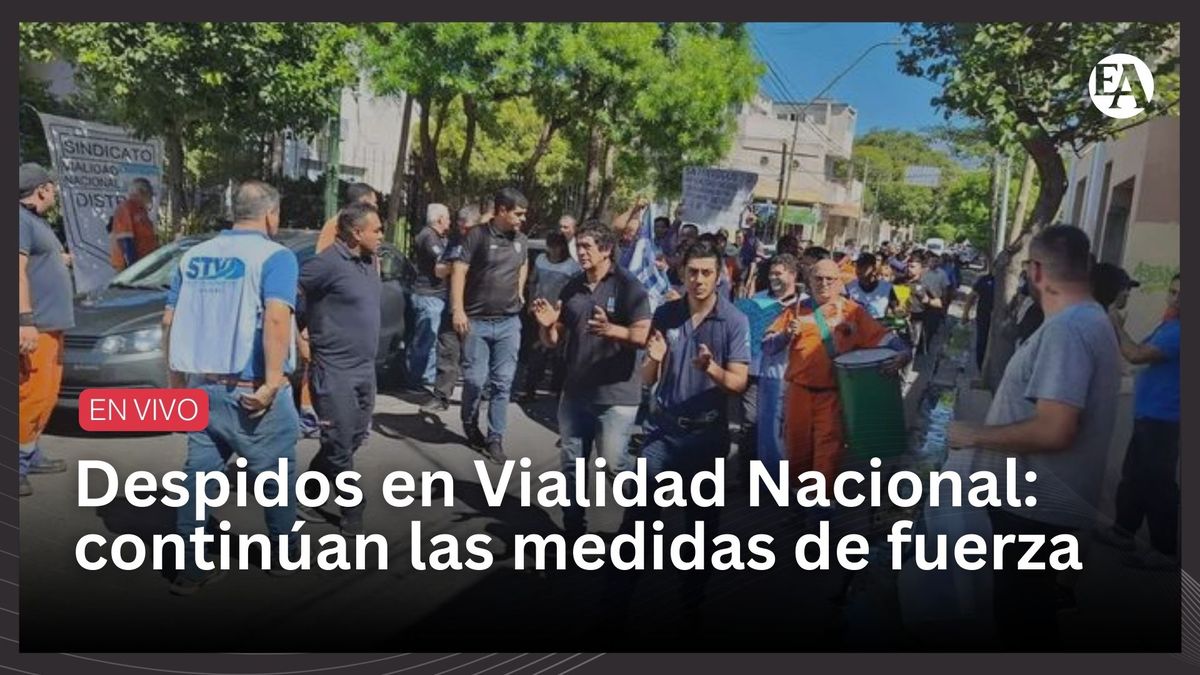 Despidos en Vialidad Nacional: continúan las medidas de fuerza