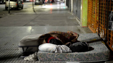 la cantidad de personas en situacion de calle crecio 23,2% en caba