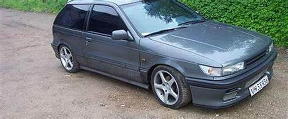 El auto es un Mitsubishi Cold GTI. Foto ilustrativa.&nbsp;