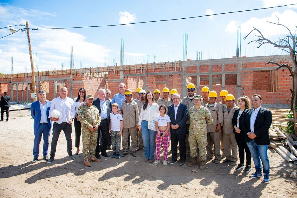Agenda. Villarruel recorrió obras con el gobernador y el senador Fama.&nbsp;