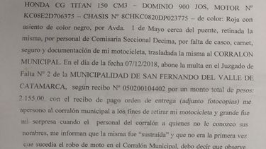Roban en el Corralón