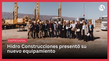 Hidro Construcciones presentó su nuevo equipamiento