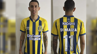 angel di maria vuelve a rosario central: hoy es la presentacion oficial