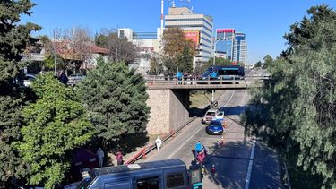 Puente. Hubo un enfrentamiento armado antes de la tragedia.