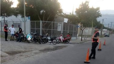 Secuestraron 25 motos en operativos de control vehicular