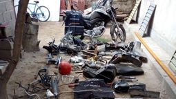 Roban al menos diez motos, cuatro con medidas de seguridad