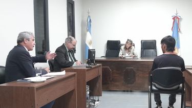 Debate unipersonal. La audiencia fue presidida por la jueza Olmi.
