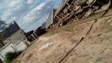 descarrilo el tren en san antonio de la paz