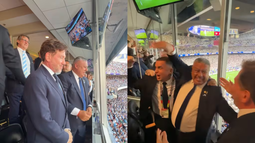 Video: el eufórico festejo de Chiqui Tapia tras los goles de Argentina ante Suiza