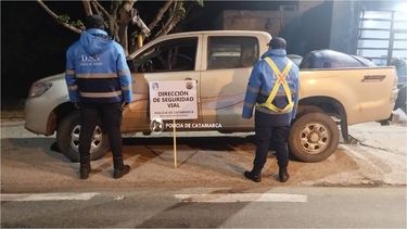 secuestran un vehiculo mellizo en un puesto caminero