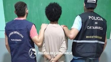 Detenido. Robles está imputado por distribución de material de abuso sexual infantil.