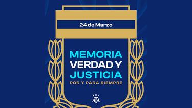 El fútbol argentino se expresó en el Día de la Memoria por la Verdad y la Justicia