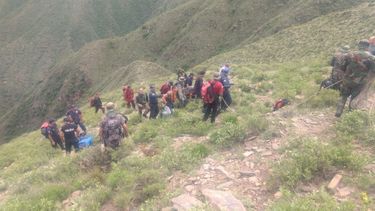 Paula murió por una fractura en el cráneo, producto de la caída al barranco de 40 mts.