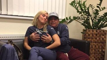 la nueva foto hot de diego maradona y rocio oliva