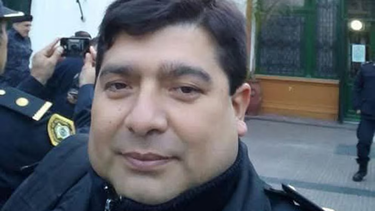 Víctima fatal. El comisario Diego Ponce Tenía 46 años y era padre.