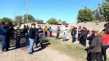 vecinos de el banado reclamaron mejoras para el barrio