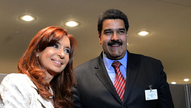 cristina kirchner condeno la captura de nicolas maduro