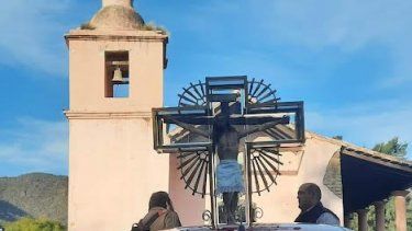 Peregrinación por la Capilla del Señor de los Milagros.&nbsp;