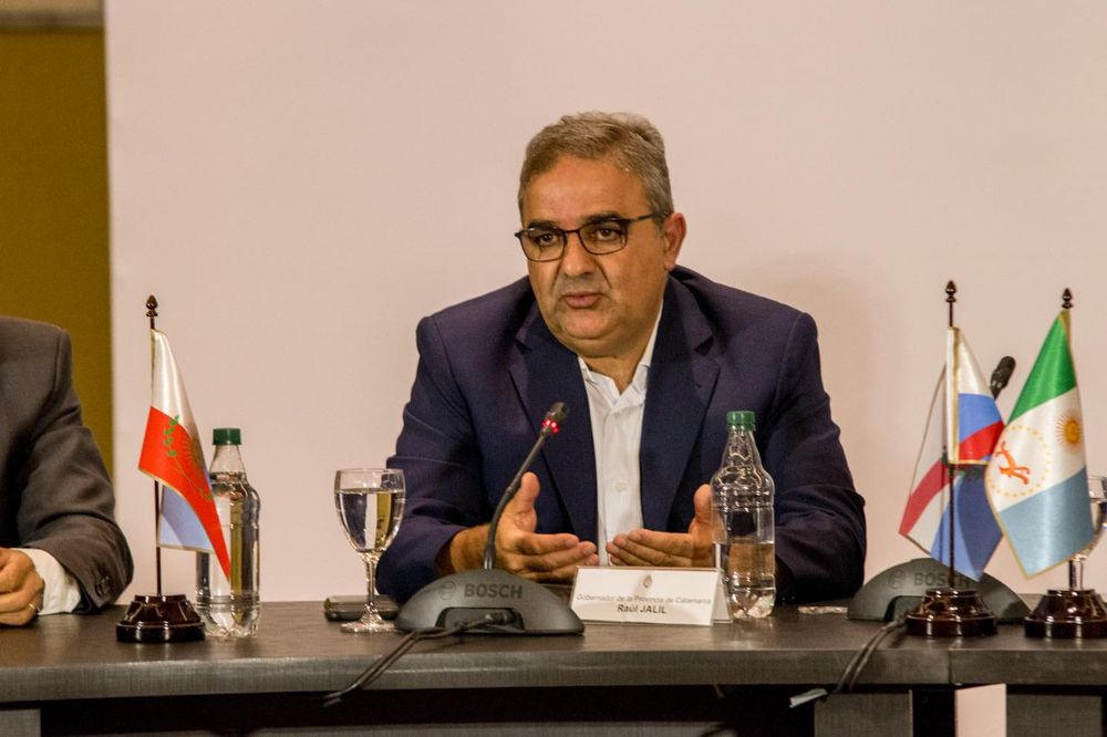 Gobernador. Raúl Jalil.