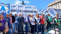 Gremios universitarios exigen que en agosto Milei cumpla con la totalidad de la ley de Financiamiento Universitario