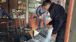Incendio en una vivienda: dos menores asistidos por inhalación de humo Incendio en una vivienda: dos menores asistidos por inhalación de humo