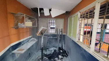 violento intento de motin en un penal: mas de 500 disparos y destrozos