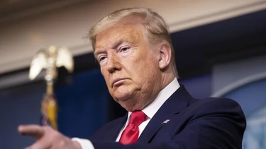 donald trump, algo decepcionado con zelenski