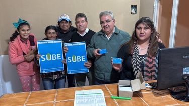 el sistema sube comenzara a operar en el interior provincial