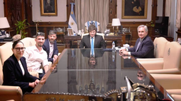 Javier Milei recibió a los argentinos que fueron rehenes de Hamas durante más de dos años