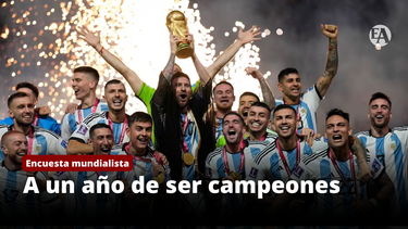 A un año del campeonato del mundo ¿cómo lo recordás?